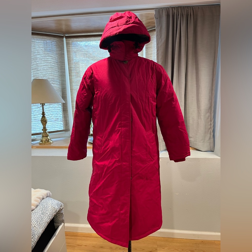 Weatherproof long coat
